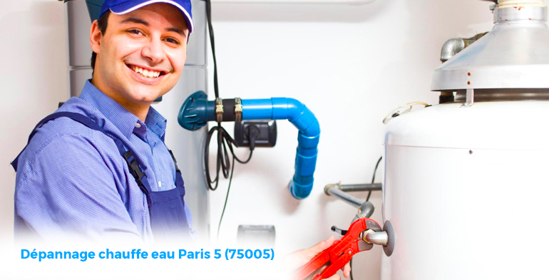 depannage chauffe eau Paris 5 (75005)